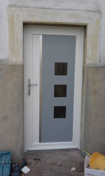 porte grise